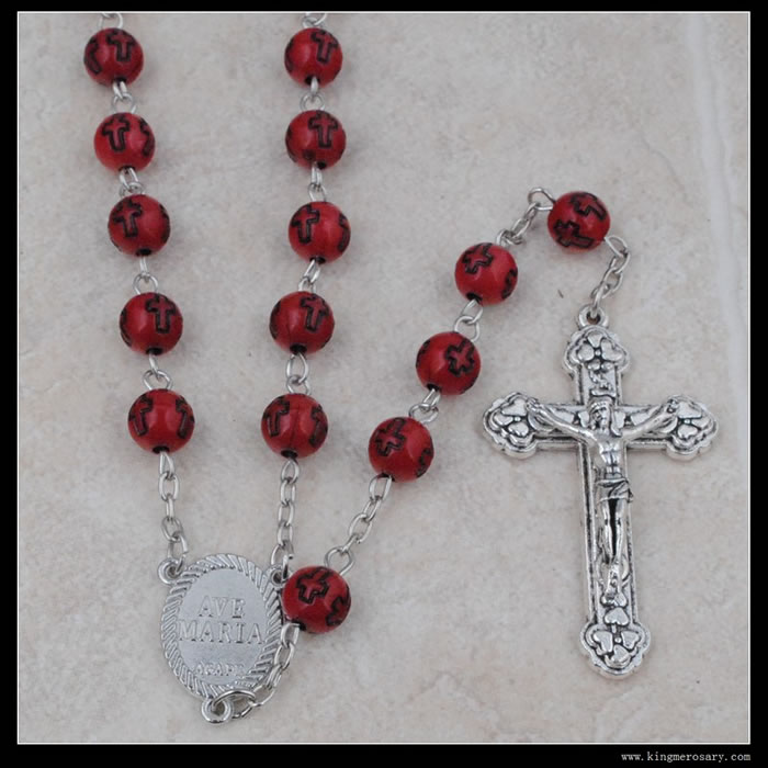 ,plastic beads rosary